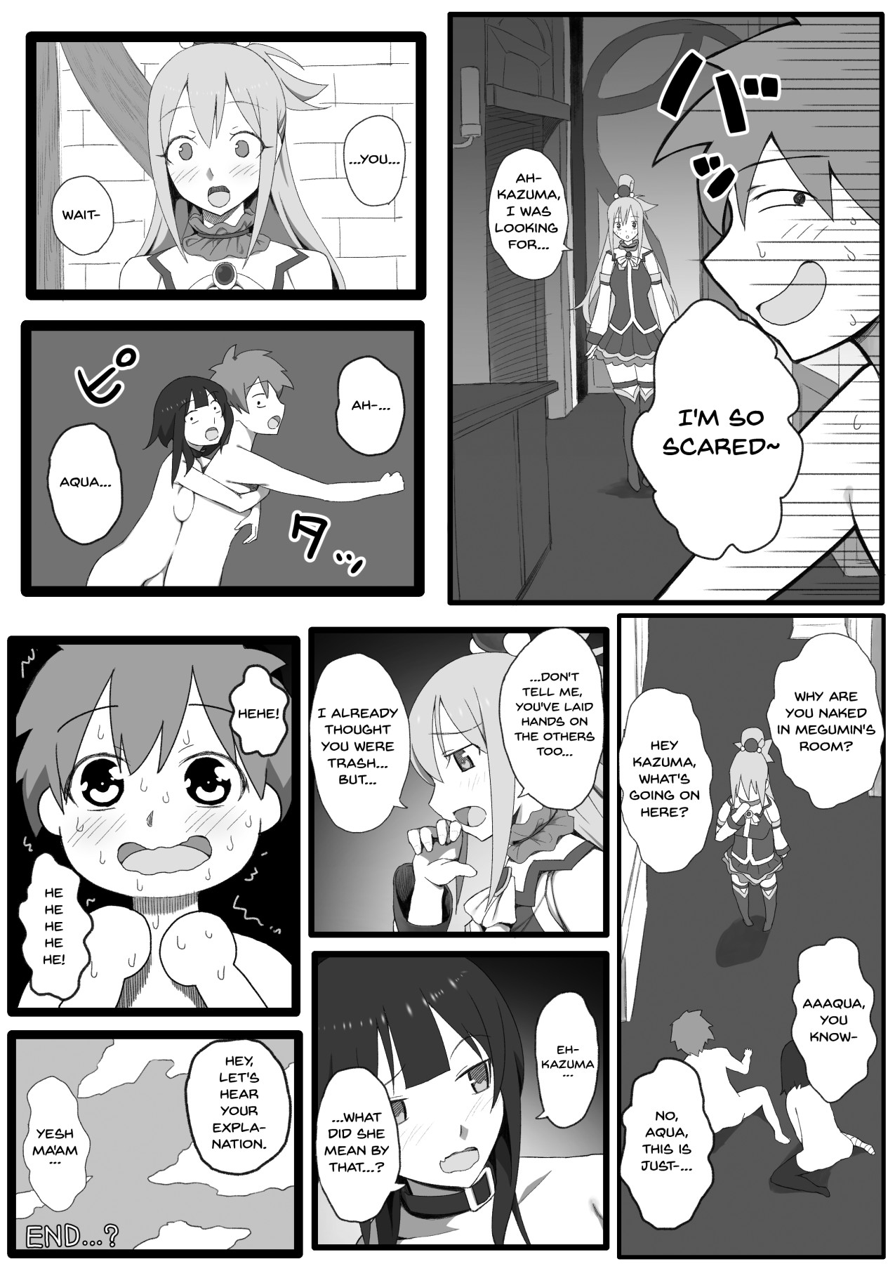 Hentai Manga Comic-A Wonderful Blessing On This World Where a Neet Is Transported To Another World Where He Gets To Secretly Have Sex With His Party Members-Chapter 1-32